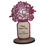 Load image into Gallery viewer, Happy Mothers Day Flower Vase MDF wood
