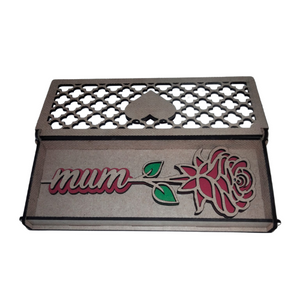 Mothers Day Flower Box MDF wood