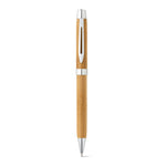 Load image into Gallery viewer, Personalised Bamboo ball pen in a bamboo case
