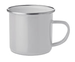 Load image into Gallery viewer, Personalised Metal vintage mug with enamel layer. Capacity 350 ml.
