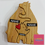 Load image into Gallery viewer, Wooden Bear Puzzle

