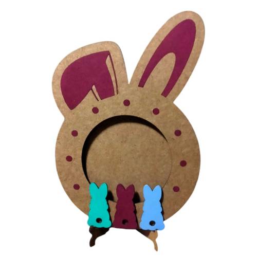 Eater Bunny Girl & Boy Photo Frame