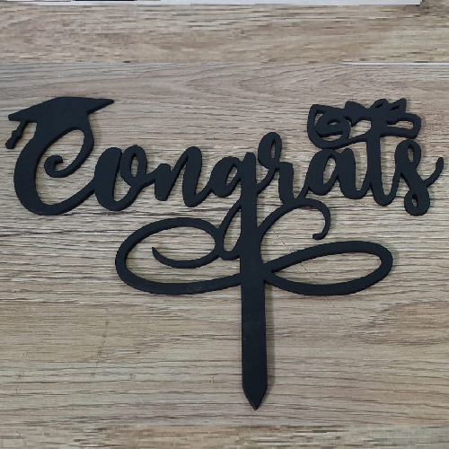 Graduation Cake Topper