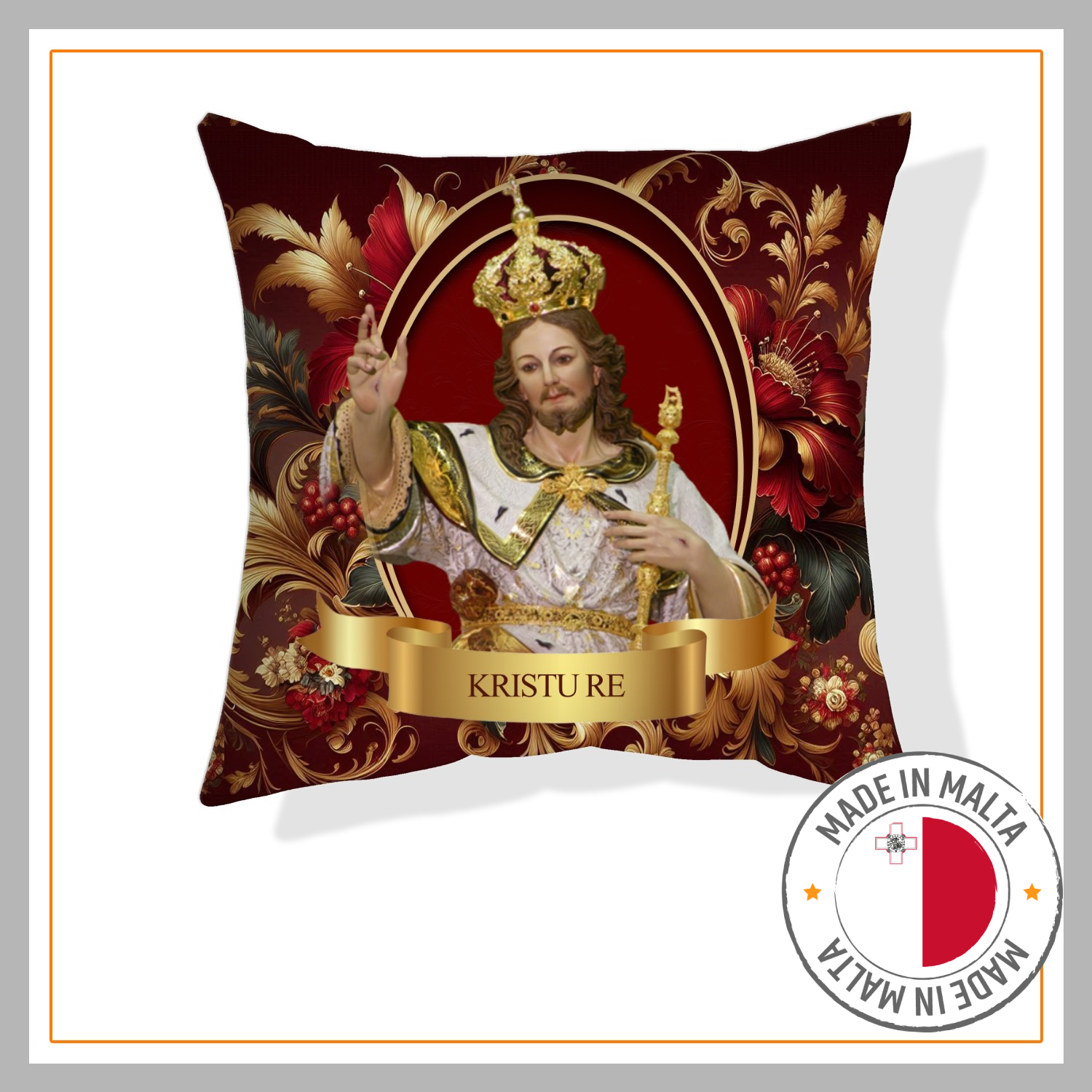 Kristu Re Polyester Cushion