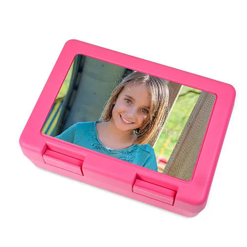 Personalised Children's lunchbox - PINK