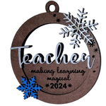 Load image into Gallery viewer, Teacher Christmas Tree Dangler
