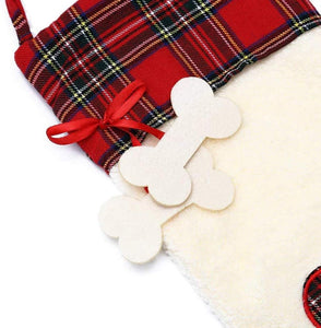 Christmas Stockings Personalised Pet Dog