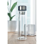 Load image into Gallery viewer, Double wall borosilicate glass bottle
