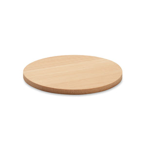 Round bamboo coaster 8.5cm