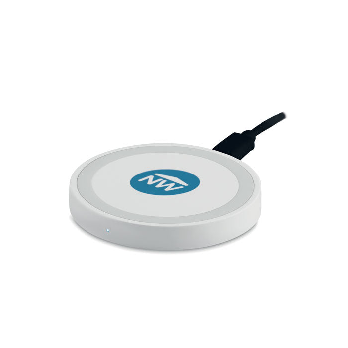Wireless charger white