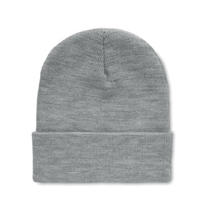 Beanie in soft stretchable RPET polyester