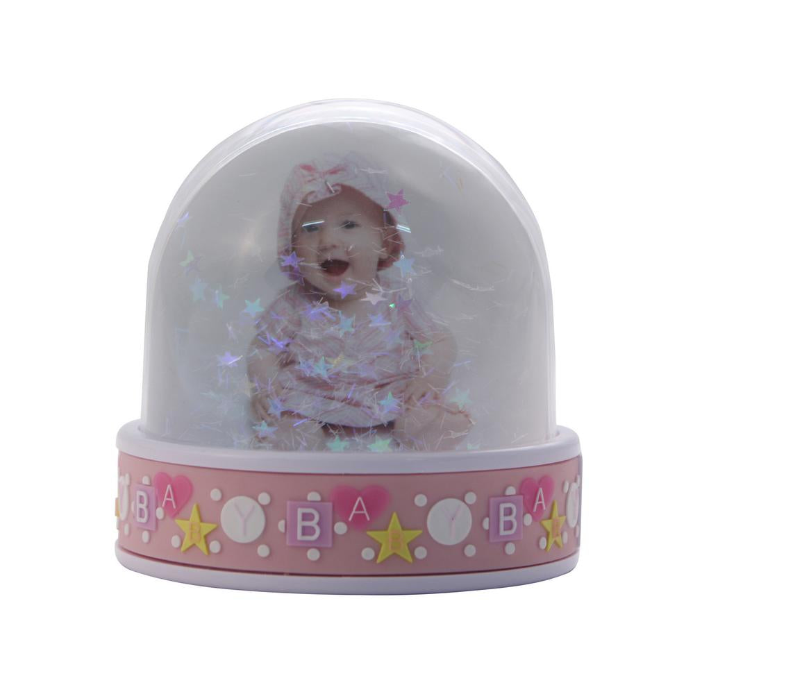 Photo Snow globe baby pink