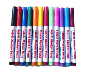 Fabric Markers - Pack of 12
