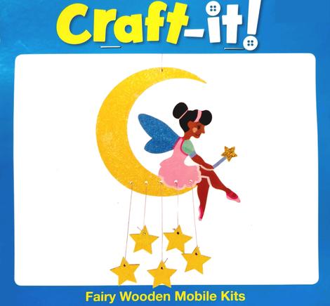 Fairy Wooden Mobile Kit