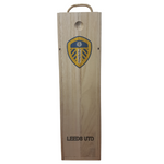 Load image into Gallery viewer, Football Teams Wooden Wine Box With Sliding Lid and Rope
