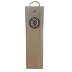 Load image into Gallery viewer, Football Teams Wooden Wine Box With Sliding Lid and Rope
