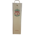 Load image into Gallery viewer, Football Teams Wooden Wine Box With Sliding Lid and Rope
