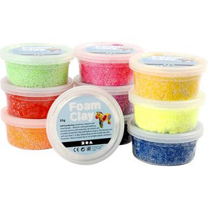 Foam Clay® - Pack of 10x35g Tubs