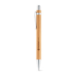 Load image into Gallery viewer, Personalised Ball pen and mechanical pencil set in bamboo
