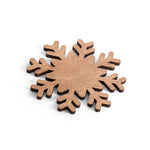Load image into Gallery viewer, Snowflake shaped coasters
