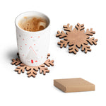 Load image into Gallery viewer, Snowflake shaped coasters

