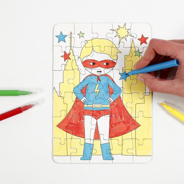 DIY Puzzle Mini Creative Kit - Superhero