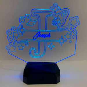 Acrylic 3D LED Lamp Letter shape with name