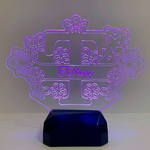 Load image into Gallery viewer, Acrylic 3D LED Lamp Letter shape with name
