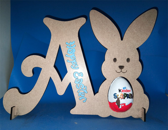 Alphabet Easter Egg Free Standing