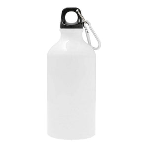 Personalised Beverage bottle aluminium 500 ml with two lids