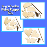Load image into Gallery viewer, Bug Wooden Flying Puppet Kits
