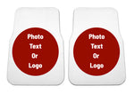 Load image into Gallery viewer, Personalised Car Mat universal shape for front set of 2

