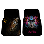 Load image into Gallery viewer, Personalised Car Mat universal shape for front set of 2
