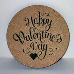 Load image into Gallery viewer, Coaster Valentines Day MDF Wood
