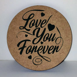 Load image into Gallery viewer, Coaster Valentines Day MDF Wood
