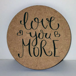 Load image into Gallery viewer, Coaster Valentines Day MDF Wood
