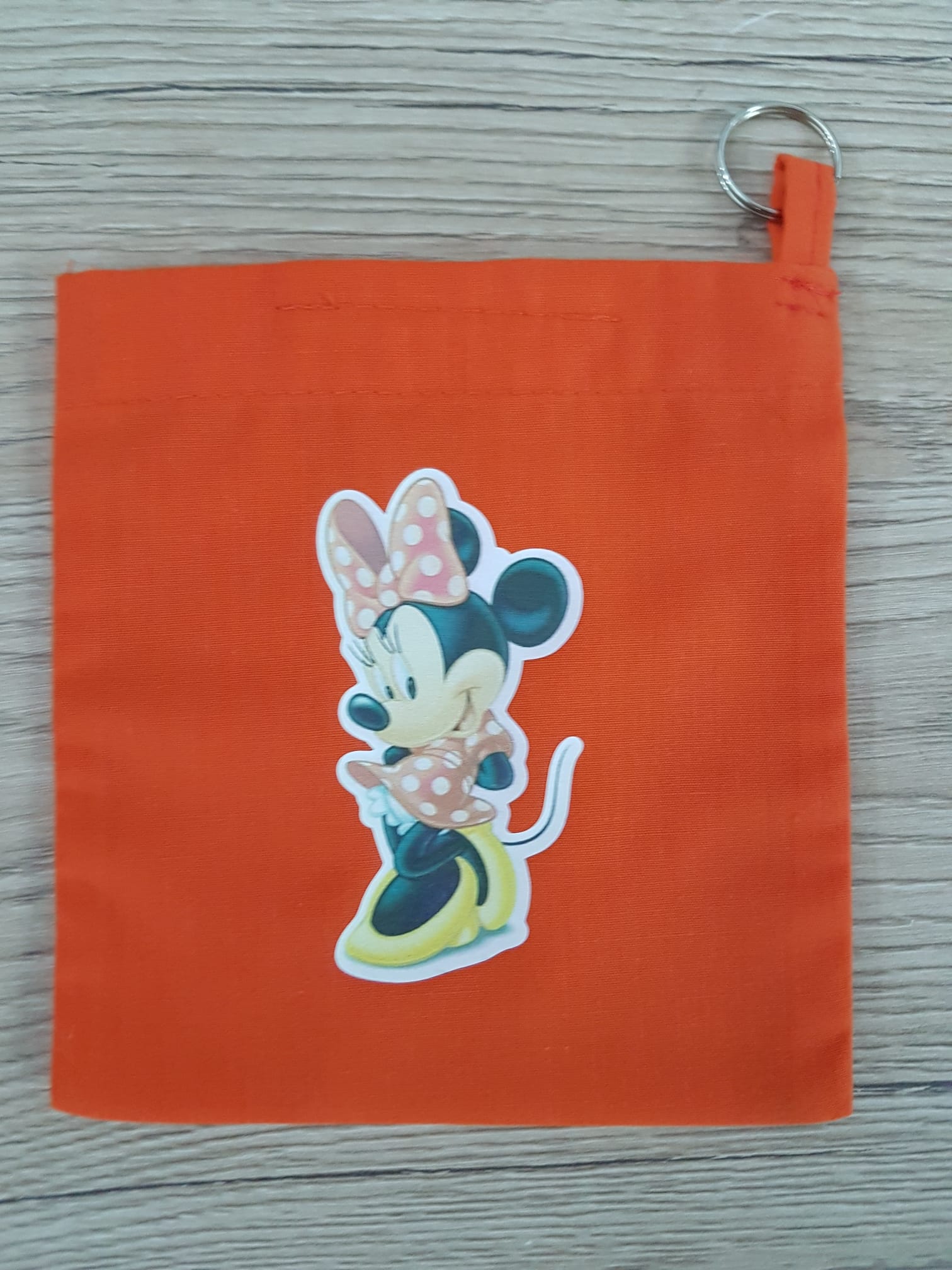 Cover with keyring