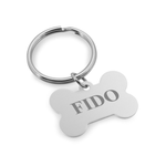 Load image into Gallery viewer, Personalised Bone shaped keyring
