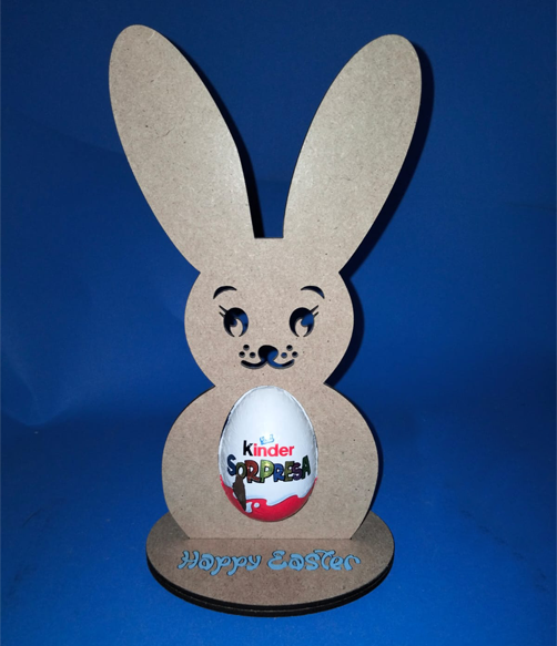 Easter Bunny Egg Holder Free Standing