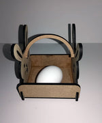 Load image into Gallery viewer, Easter Bunny Egg basket  with handle
