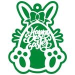 Load image into Gallery viewer, Easter Rabbit Coloured Dangler
