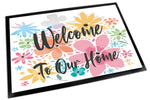 Load image into Gallery viewer, Personalised doormat with rubber edges, non-slip,
