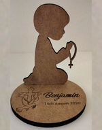Load image into Gallery viewer, Holy Communion Free Standing MDF Wood Boy or Girl
