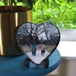 Load image into Gallery viewer, Personalised Photo Granite Heart

