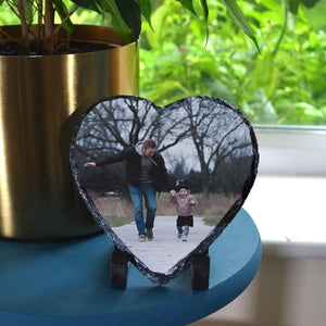 Personalised Photo Granite Heart