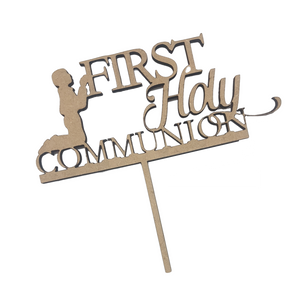 Cake topper Holy Communion 3