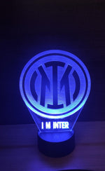 Load image into Gallery viewer, INTER F.C. Acrylic 3D Lamp LED 7 Colour Night Light Touch Table
