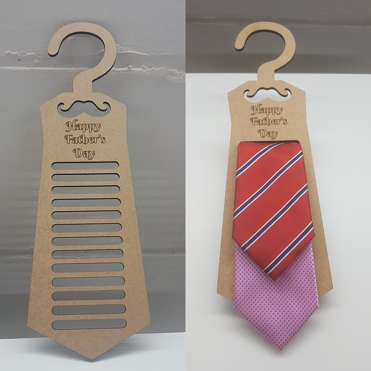" Personalised "  Hanger Ties
