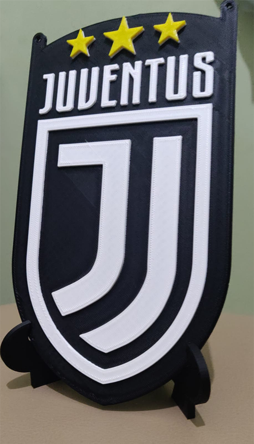 3D Print Football Teams Emblem Plaque