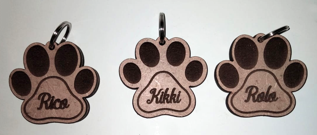 Keychains Paw for Dog & Cat